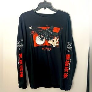 Hot topic Tokyo Ghoul long sleeve black sweatshirt